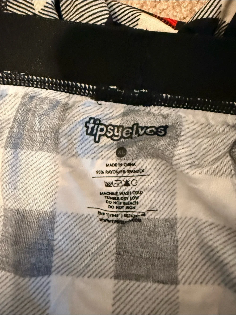 NWT Tipsy Elves Men’s Gift Wrapped Boxer Briefs